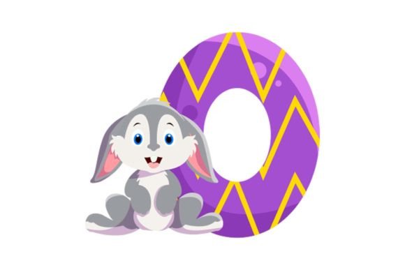 Cute Animal Icons Alphabet O Cliparts for Playful Branding