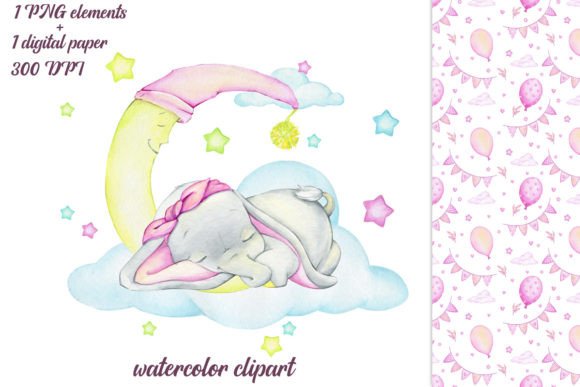 Cute Baby Elephant Watercolor: Your Guide to a Whimsical Design Asset
