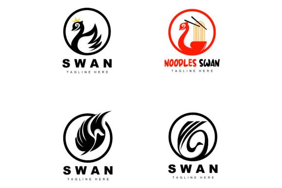 Swan Logo Design, Duck Animal: A Designer's Guide