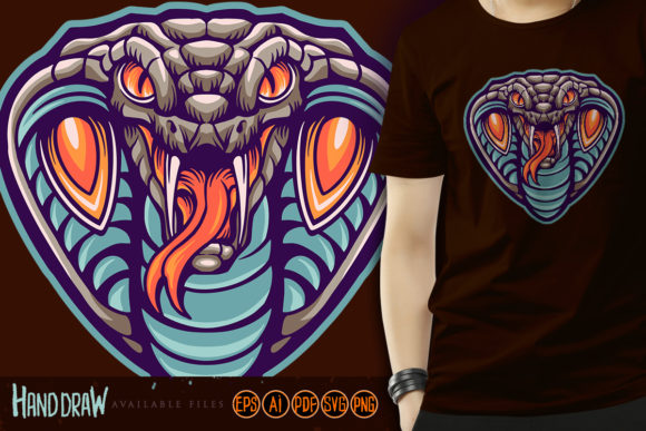 Unleash Fierce Brand Energy with the Angry King Cobra Mascot